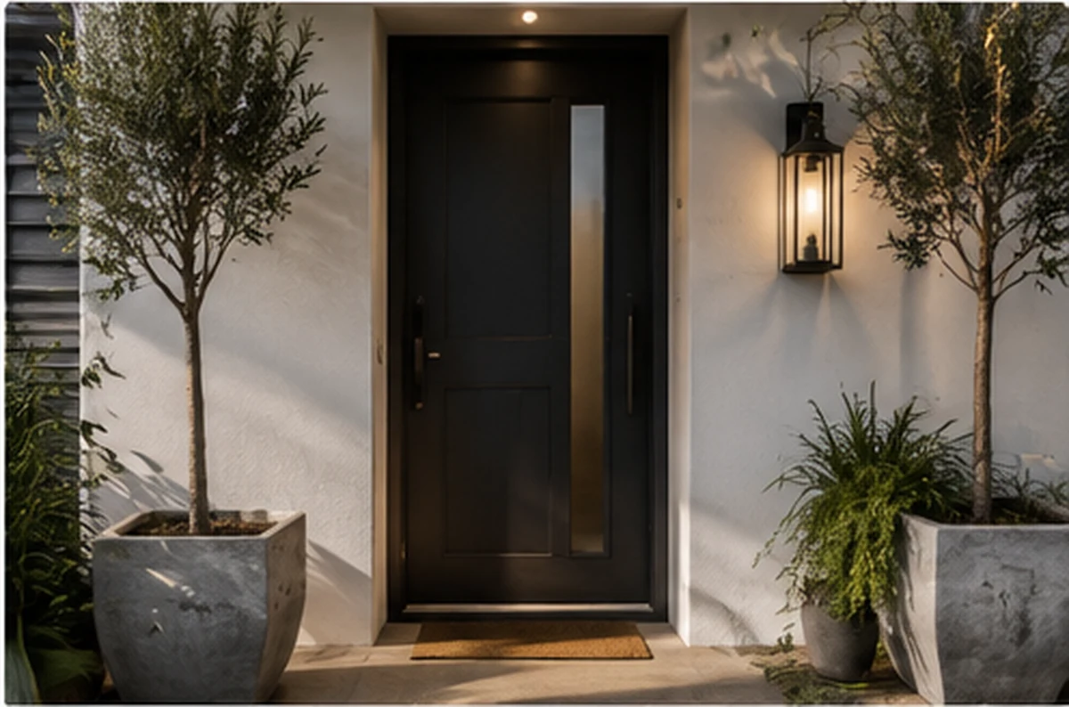 Premium residential property entrance