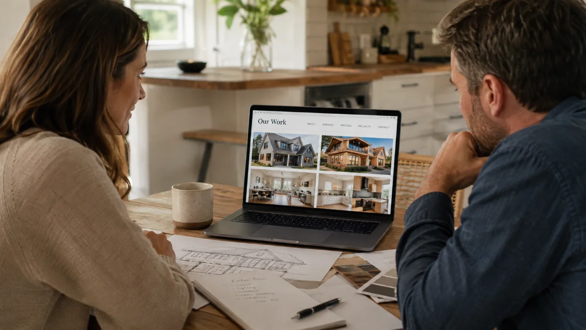 How Homeowners Choose a Builder Before They Ever Phone You