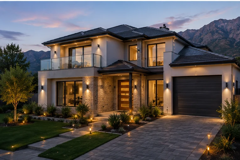 Bergview Construction website example