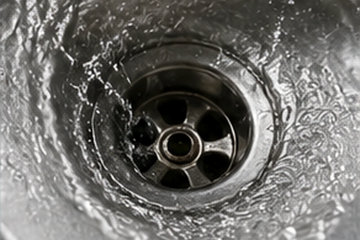 Blocked drain plumbing service