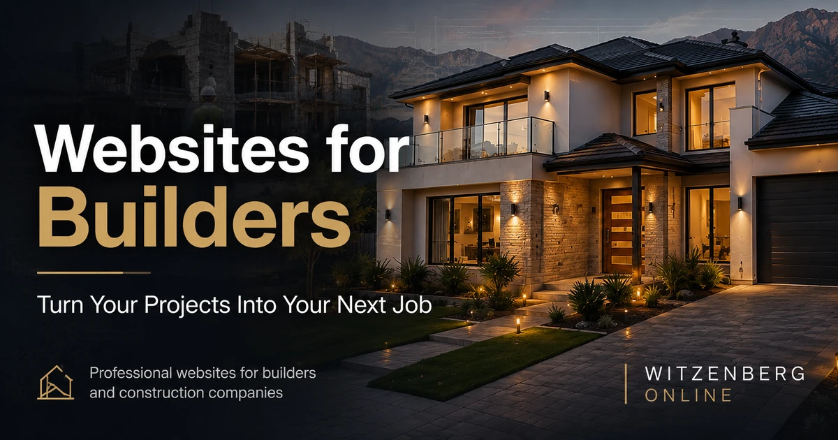 Builder website design